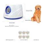 ZAPELL Automatic Dog Ball Launcher with 6 Balls