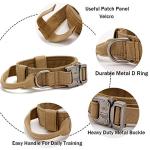 Adjustable Tactical Dog Collar with Control Handle