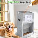 Hizmivos Automatic Dog Feeder – 50LB Capacity