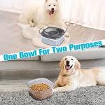 UPSKY 70oz Spill-Proof Dog Water Bowl