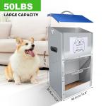 Hizmivos Automatic Dog Feeder – 50LB Capacity