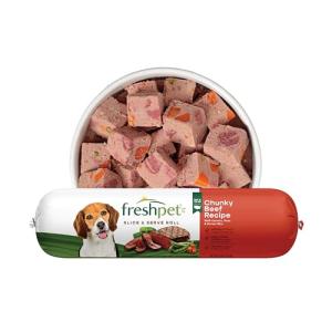 Freshpet Natural Beef Roll Dog Food, 6lb