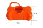 Bone Shaped Poop Bag Dispenser with Waste Bags