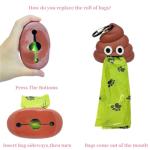 Cute and Handy Dog Poop Bag Holder with Dispenser