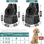 PetAmi Adjustable Dog & Cat Chest Carrier Backpack