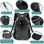 PetAmi Adjustable Dog & Cat Chest Carrier Backpack