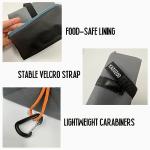 Collapsible Travel Dog Bowls, 2 Pack, 60oz