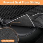 Mancro Waterproof Dog Car Seat Cover - Black