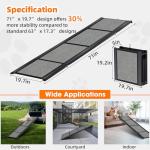 Large Dog Car Ramp - Folding, Non-Slip, Portable