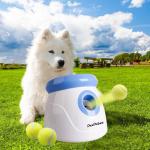 Automatic Dog Ball Launcher with 3 Mini Tennis Balls