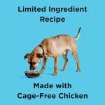 BIXBI Liberty Grain-Free Dry Dog Food, Chicken Recipe – Fresh Meat, High Protein, No Meat Meals – USA Made, 4 lbs