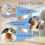 Potty Training Spray for Dogs Go Here Dog Potty Training Spray Address Canine Inappropriate Elimination Habits for Indoor & Outdoor Environments (Blue)