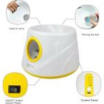 GaleKoon Automatic Ball Launcher for Dogs, Dog Ball Launcher with 6 ETPU 2.3” Balls, Adjustable Distance Thrower for Indoor & Outdoor Fetch Play, Interactive Pet Toy for Small & Medium Dogs