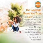 K&H Pet Products Cooling Elevated Dog Bed, Outdoor Raised Cot with Waterproof Breathable Mesh for Medium Dogs, Portable Place Bed with Heavy-Duty Metal Frame & Hammock Style Cover - Medium Tan