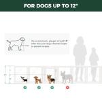 FXW AuraSpace Acrylic Indoor Dog Playpen for Puppies and Small Dogs, 24 Inch, 12 Panels, White