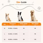 Elevated Dog Bed with Removable Fluffy Pillow Cushion, Raised Pet Cot Washable Bolster, Dog Couch Sofa, Anti Slip Feet, Cream, 43"×32"