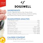 Dogswell Jerky Hip and Joint Dog Treats Grain Free Made in USA Only, Glucosamine and Chondroitin, 12 oz Chicken