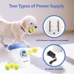 Automatic Dog Ball Launcher with 3 Mini Tennis Balls