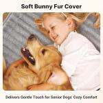 Veehoo Orthopedic Memory Foam Dog Bed, 7 Inch Thick Extra Large Dog Bed XL for Senior Dogs with Ultra-Soft Fluffy Surface, Waterproof Liner, Removable Washable Cover and Non-Slip Bottom, 48"x30"x7"