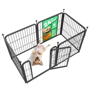 FXW Rollick Unleashed Dog Playpen for Indoor, Yard, RV Camping, 24 inch 6 Panels for Small and Puppy Dogs│Patented