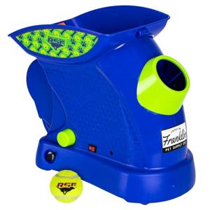 Franklin Pet Supply Co. Ready Set Fetch Mini Automatic Tennis Ball Launcher Dog Toy - Electronic Mini Tennis Ball Thrower for Fetch + Playtime - Launches up to 40 Feet - Interactive Dog Toy