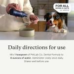 PetLab Co. Cat and Dog Dental Formula, Keep Dog Breath Fresh and Teeth Clean, Supports Gum Health - Water Additive Dental Care Targets Tartar - Packaging May Vary
