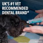 Virbac C.E.T.® Oral Hygiene Kit for Dogs | Poultry-flavor Toothpaste | Fingerbrush and Pet Toothbrush