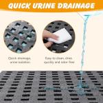 ondware Dog Grass Pad with Tray,30x20 in Dogs Potty Tray with 2-Pack Upgraded Replacement Artificial Grass,Dog Litter Box for Pet Training,Indoor Portable Pottys Pet Toilet