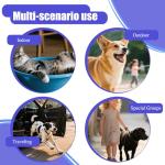 Smart GPS Tracker for Dogs|mini Easy to use Cat GPS Tracker|Real-time Positioning Smart Alarm pet Tracker|Waterproof and Drop-Proof|Extra Long Battery Life of one Year|No Subscription (Android & iOS)