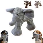 Squeaky Elephant Dog Toy for Boredom Relief