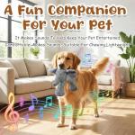 Squeaky Elephant Dog Toy for Boredom Relief