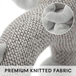 Tough Elephant Dog Toy with Squeaker for Chewers