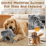 Squeaky Elephant Dog Toy for Boredom Relief