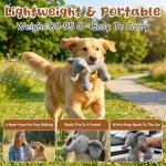 Squeaky Elephant Dog Toy for Boredom Relief