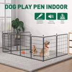 Outdoor Dog Playpen - 8 Panel Heavy Duty Fence