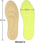 Comfortable Arch Support Insoles for Foot Pain Relief