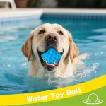 Indestructible Squeaky Dog Balls for Aggressive Chewers