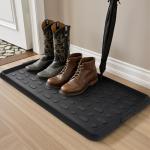 Durable Waterproof Rubber Boot Tray for Entryway