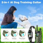 ELOOP Dog Training Collar for 3 Dogs, Waterproof