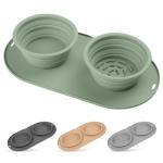 Collapsible Travel Dog Bowl for Food and Water