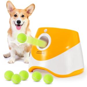 Automatic Ball Launcher for Dogs - USB Rechargeable
