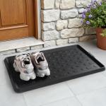 Durable Waterproof Rubber Boot Tray for Entryway