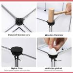 VISCOO Portable 12-Panel Pet Playpen for Small Animals