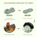 Collapsible Travel Dog Bowl for Food and Water