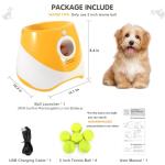 Automatic Ball Launcher for Dogs - USB Rechargeable