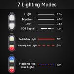 Rechargeable Clip-On Running Light for Safety