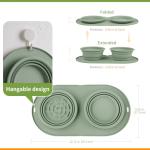 Collapsible Travel Dog Bowl for Food and Water