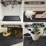 Durable Waterproof Rubber Boot Tray for Entryway