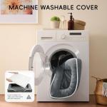 Homemate Dog Bed Large Sized Dog: 42x30 inch Orthopedic Large Dogs Bed XL Outdoor Pet Cat Bed Sofa Supplies with Toy Dogs Crate Pad Couch with Removable Washable Cover & Non-Slip Botton Dark Grey