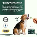 Dog Teeth Cleaning Powder, Dog Dental Powder and Cats Breath Freshener, Plaque Off Pet Tooth Cleaning lab co, Bad Breath & Tartar Remover for Dogs, Dog Teeth Cleaning with Enzymes 120 Day Supply, 120g